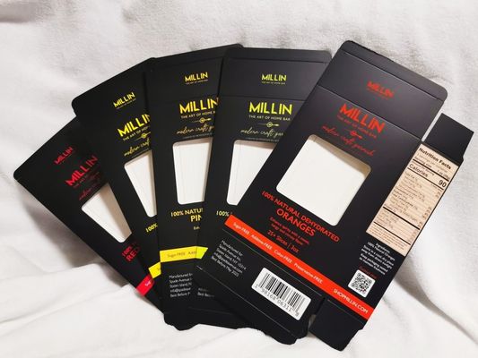 ποιότητας  Customized Cardboard Dry Fruit Packaging Carton Box With Offset Printing Spot UV εργοστάσιο