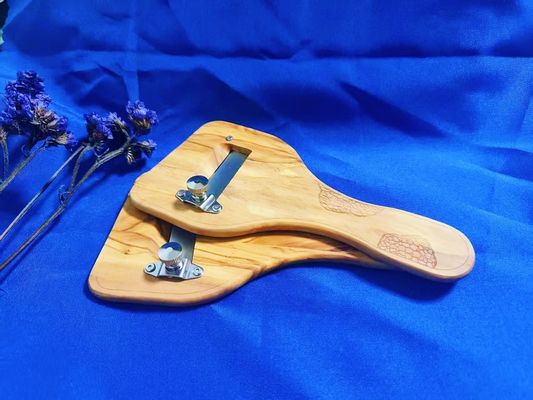 ποιότητας  New style truffle slicer Olive wood with customized logo 220x110x8mm εργοστάσιο