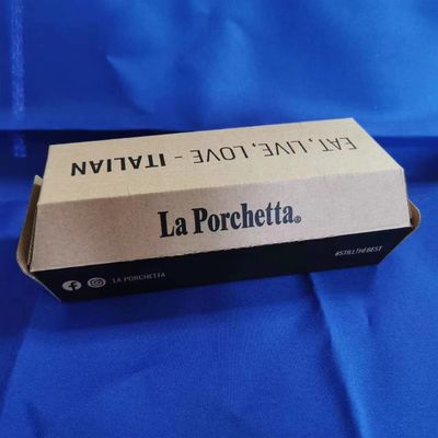 Κουτί συσκευασίας δώρου από χαρτόνι με παράθυρο, κατάλληλο για συσκευασία πίτσας, προσφέροντας προστασία και ορατότητα για προϊόντα διατροφής