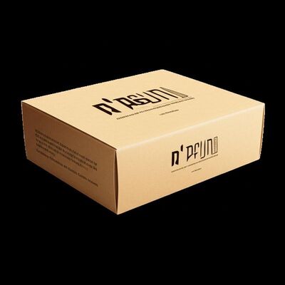 Υλικό Συσκευασίας Προσαρμοσμένο Χάρτινο Κουτί Συσκευασίας Δημιουργημένο για Βιομηχανική Συσκευασία Τροφίμων Παρέχοντας Προστασία και Προσαρμοσμένο Branding