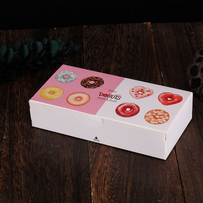 Κιβώτιο συσκευασίας ψωμιού Donuts με το ύφος συρταριών, συσκευάζοντας κιβώτιο πρόχειρων φαγητών που ανακυκλώνεται