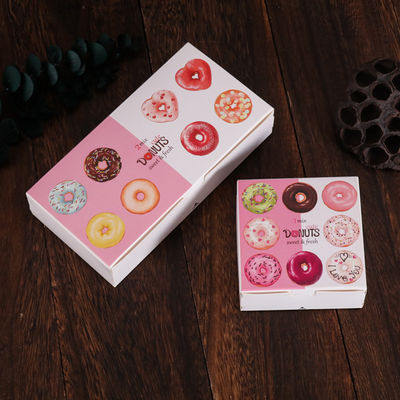 Κιβώτιο συσκευασίας ψωμιού Donuts με το ύφος συρταριών, συσκευάζοντας κιβώτιο πρόχειρων φαγητών που ανακυκλώνεται
