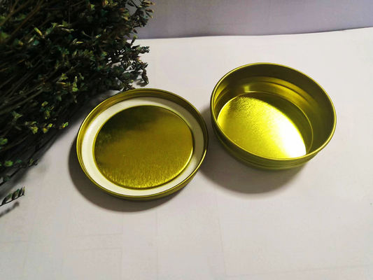 0.28mm Τροφίμων Τσιμέντο Χαβιάρι συσκευασία κενό κουτάκι 50g